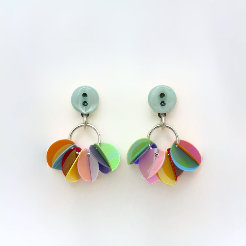 Holiday Mallory | Hand-crafted Vintage Earrings by Boujoux