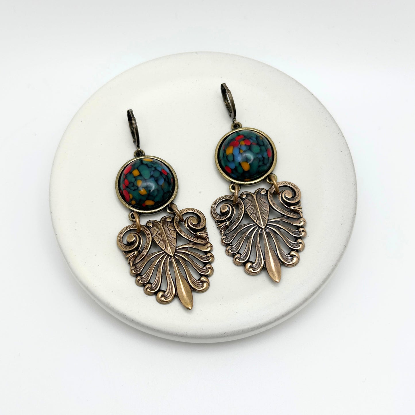 Ainsley Earrings | Hand-crafted Vintage Earrings by Boujoux