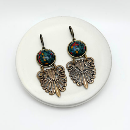 Ainsley Earrings | Hand-crafted Vintage Earrings by Boujoux
