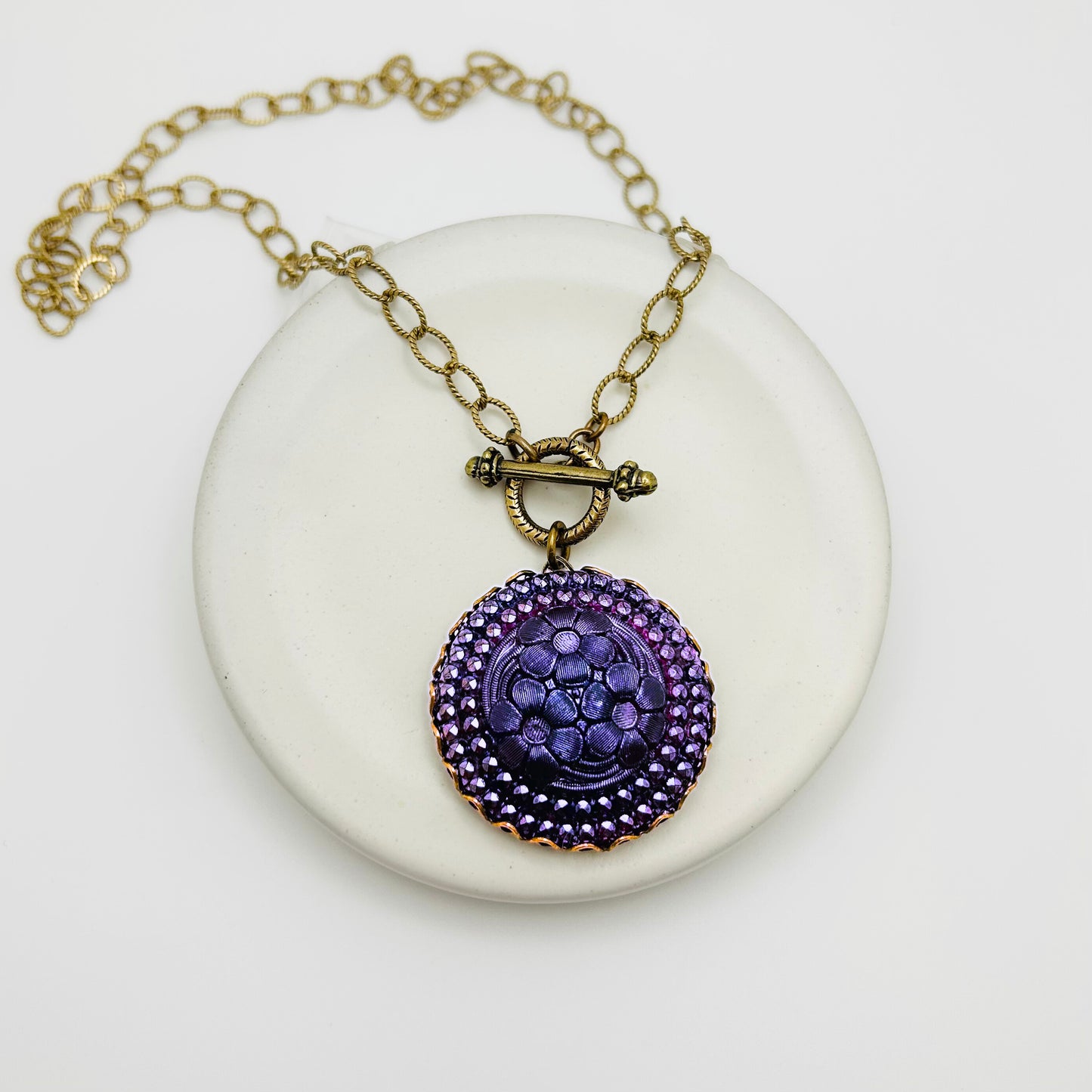 Alethea Necklace | Hand-crafted Vintage Necklaces by Boujoux