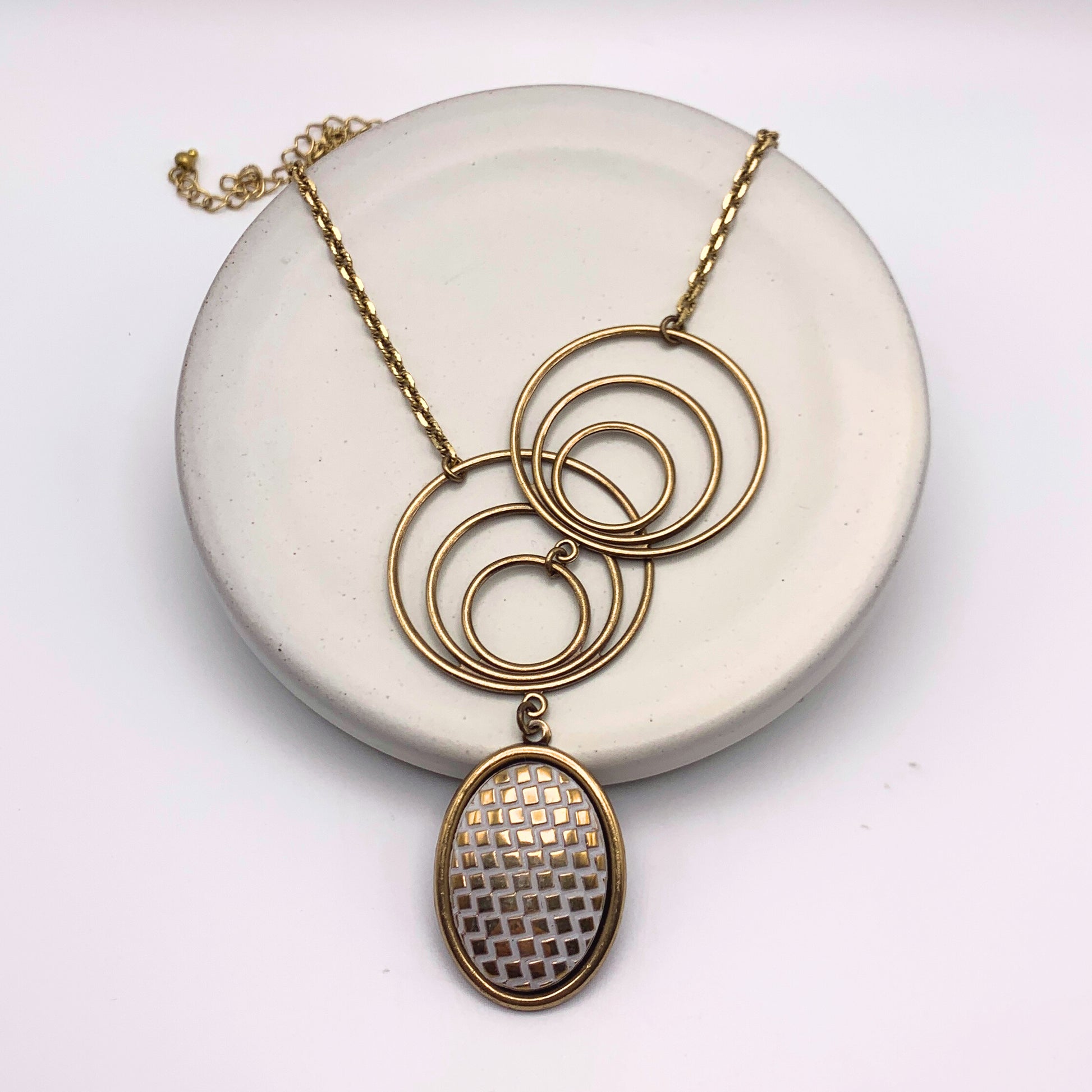 Aurelia Necklace — Hand-crafted Vintage Necklaces by Boujoux