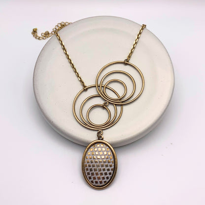 Aurelia Necklace — Hand-crafted Vintage Necklaces by Boujoux