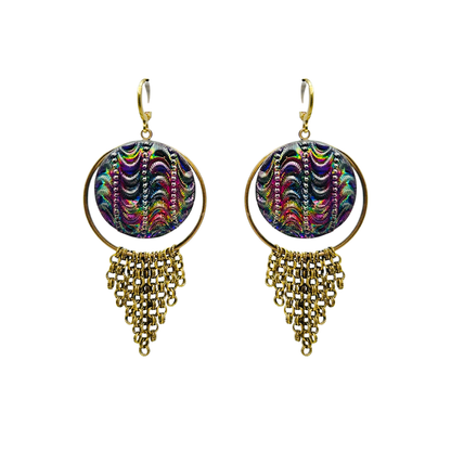 Calliope Earrings | Hand-crafted Vintage Earrings by Boujoux