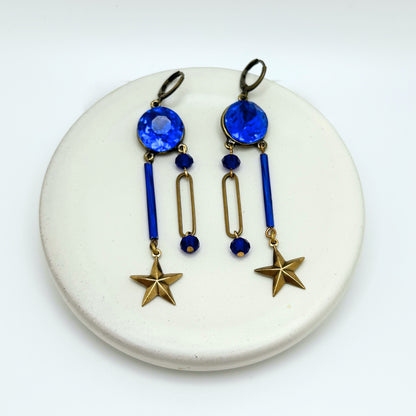 Celeste Earrings | Hand-crafted Vintage Earrings by Boujoux
