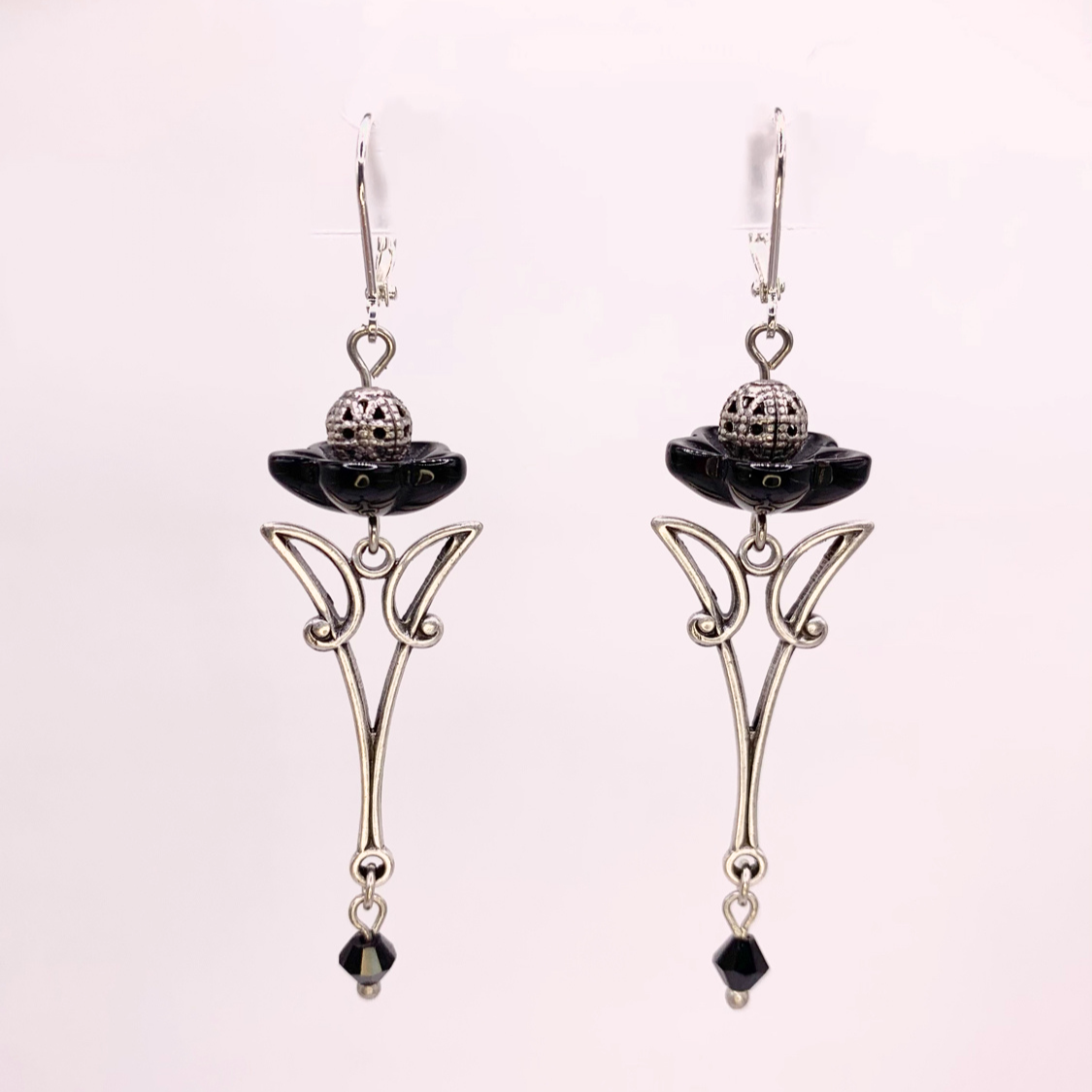 Celine Earrings | Hand-crafted Vintage Earrings by Boujoux