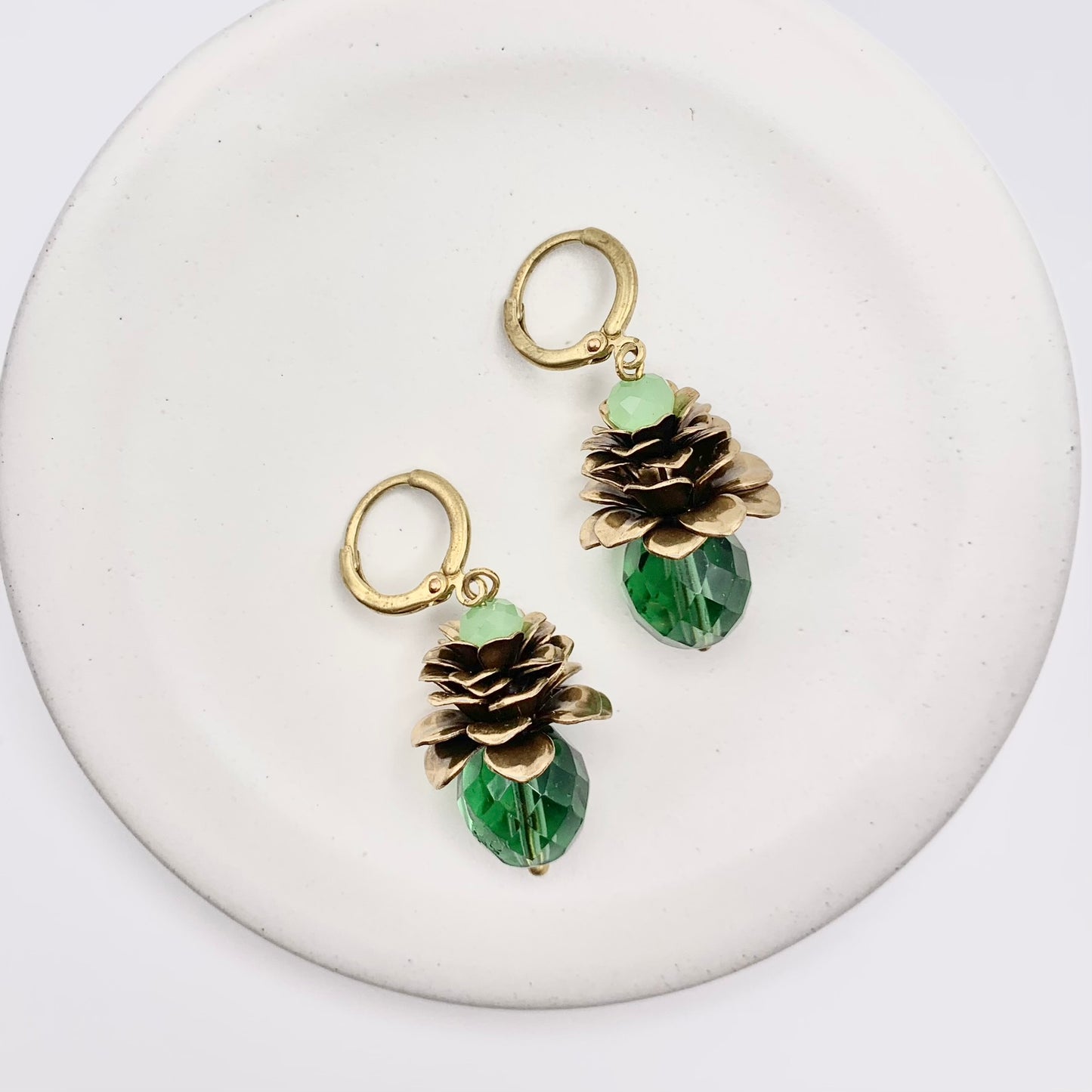 Chloe Earrings — Hand-crafted Vintage Earrings by Boujoux