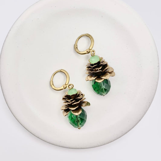 Chloe Earrings — Hand-crafted Vintage Earrings by Boujoux