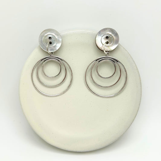 Dana Earrings | Hand-crafted Vintage Earrings by Boujoux