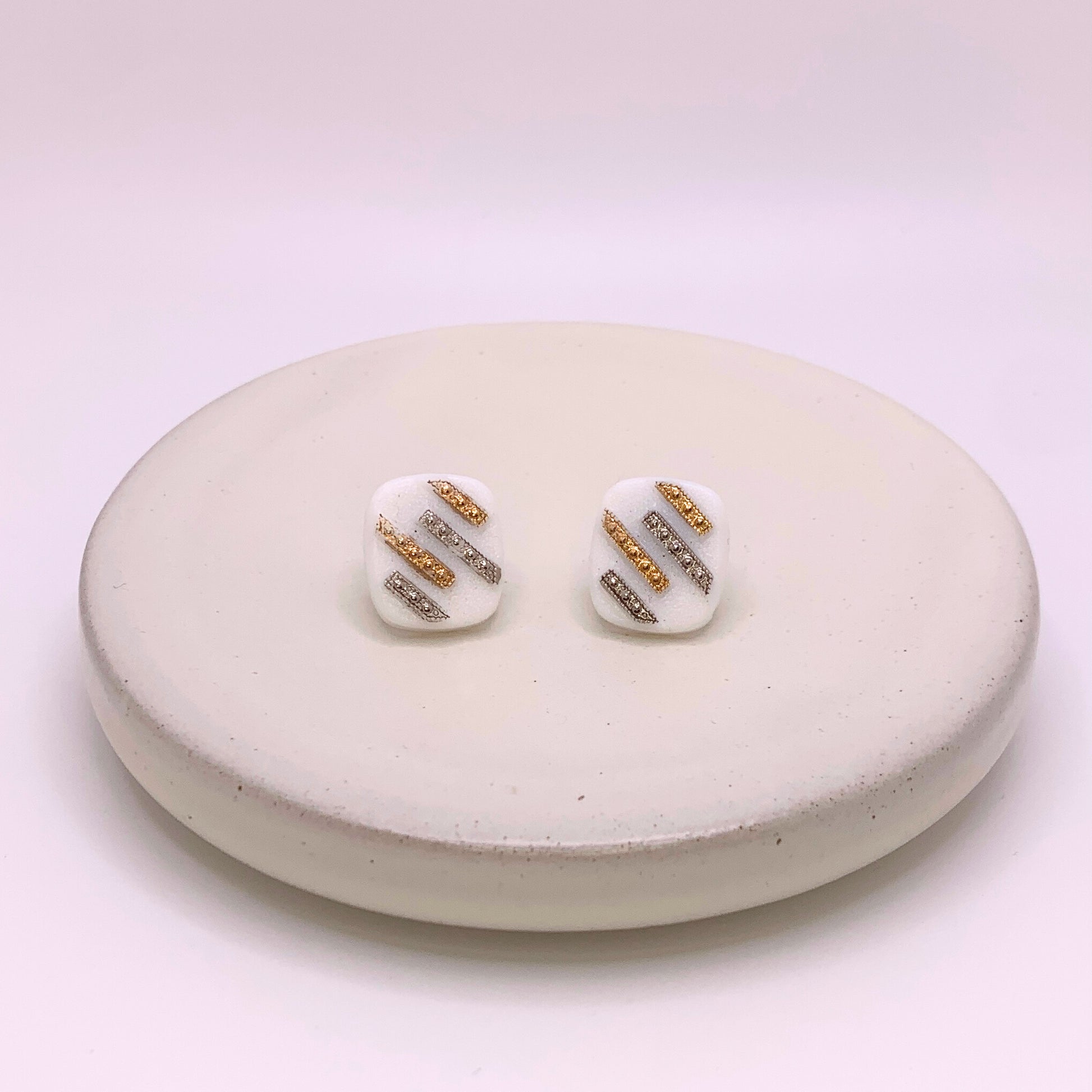 Emma Earrings | Hand-crafted Vintage Earrings by Boujoux