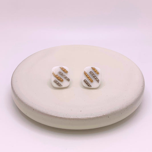Emma Earrings | Hand-crafted Vintage Earrings by Boujoux