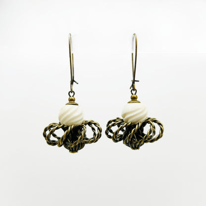 Eris Earrings — Hand-crafted Vintage Earrings by Boujoux