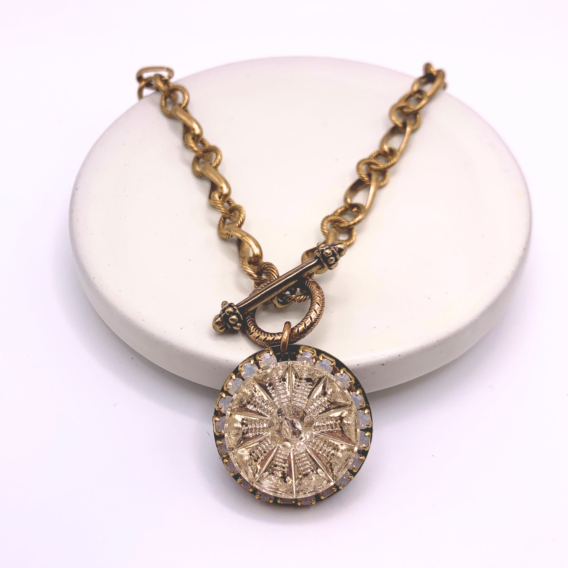 Etoile Necklace — Hand-crafted Vintage Necklaces by Boujoux