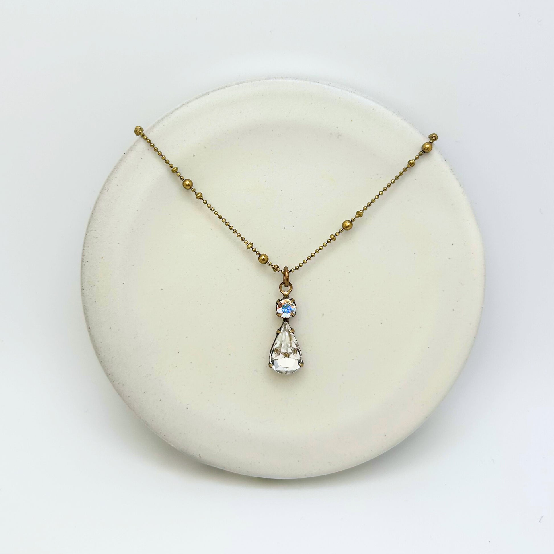 Evangeline Necklace — Hand-crafted Vintage Necklaces by Boujoux
