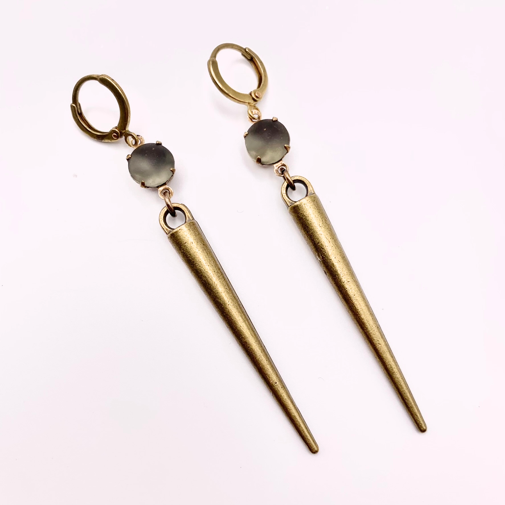 Imelda Earrings — Hand-crafted Vintage Earrings by Boujoux