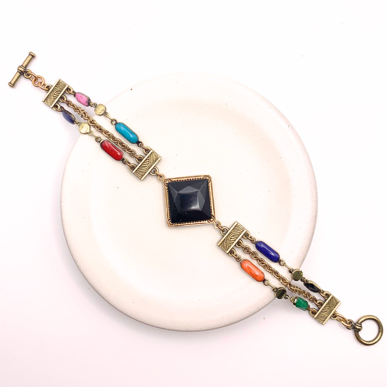 Iris Bracelet — Hand-crafted Vintage Bracelets by Boujoux