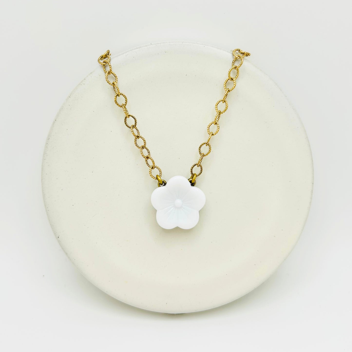 Jasmine Necklace | Hand-crafted Vintage Necklaces by Boujoux