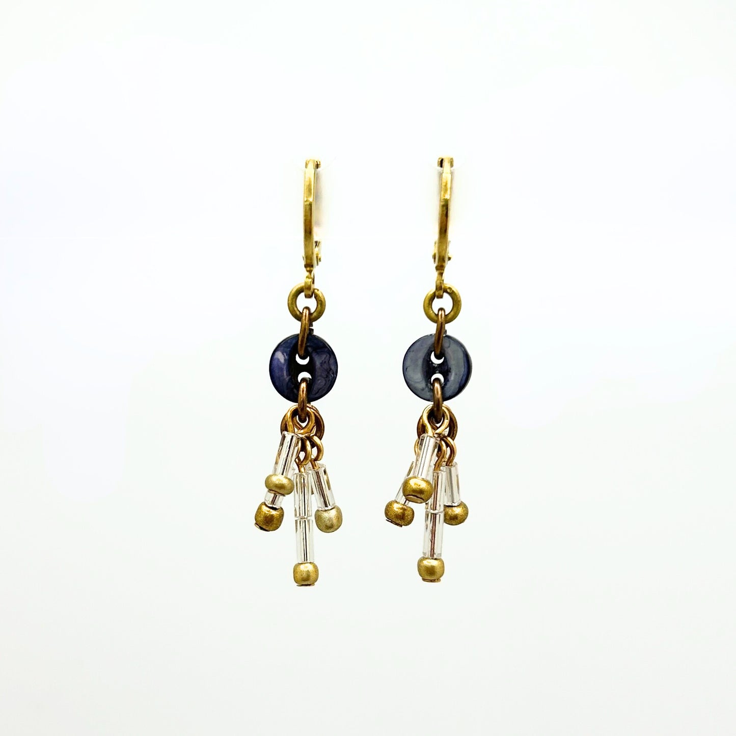 Jean Earrings | Hand-crafted Vintage Earrings by Boujoux