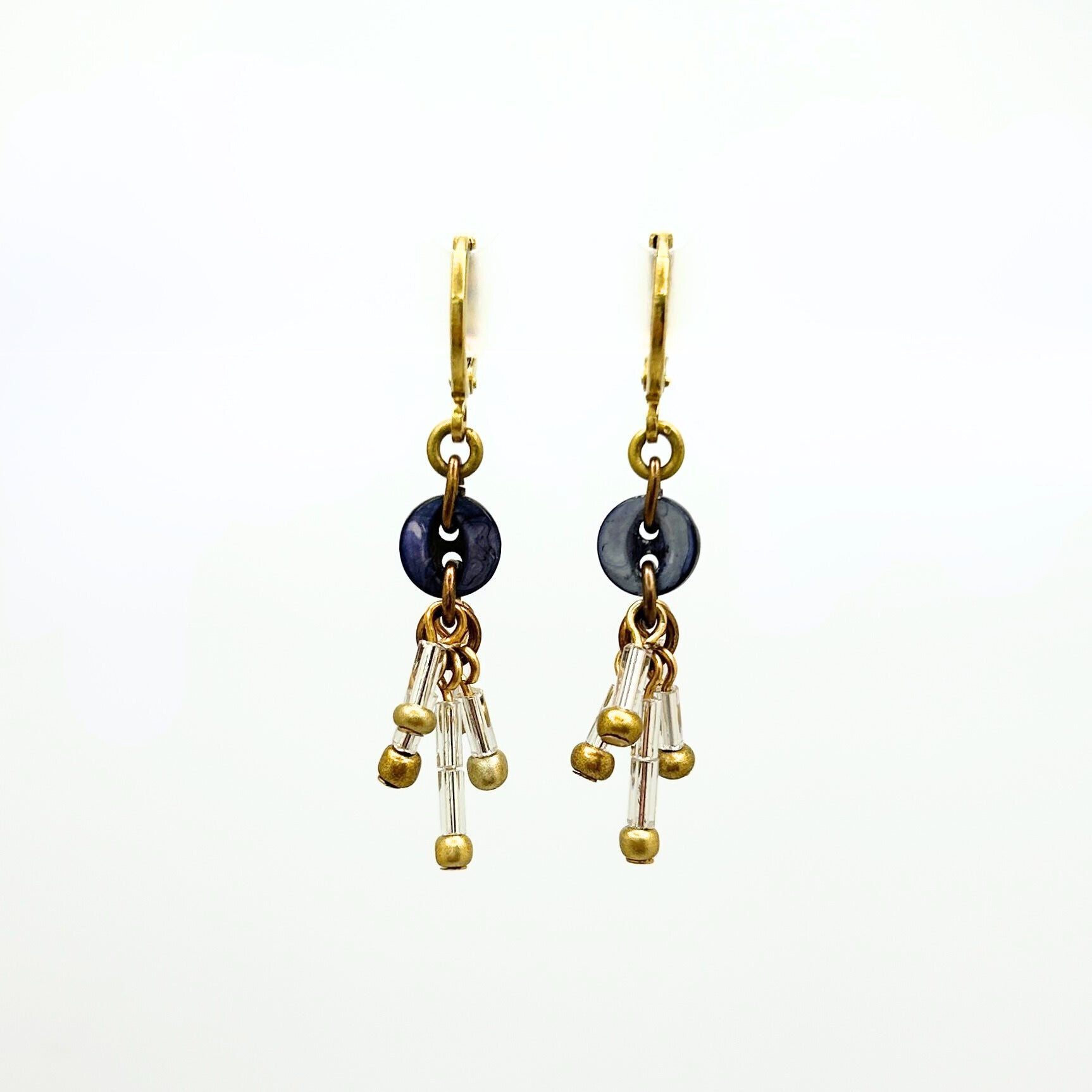 Jean Earrings | Hand-crafted Vintage Earrings by Boujoux