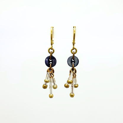 Jean Earrings | Hand-crafted Vintage Earrings by Boujoux