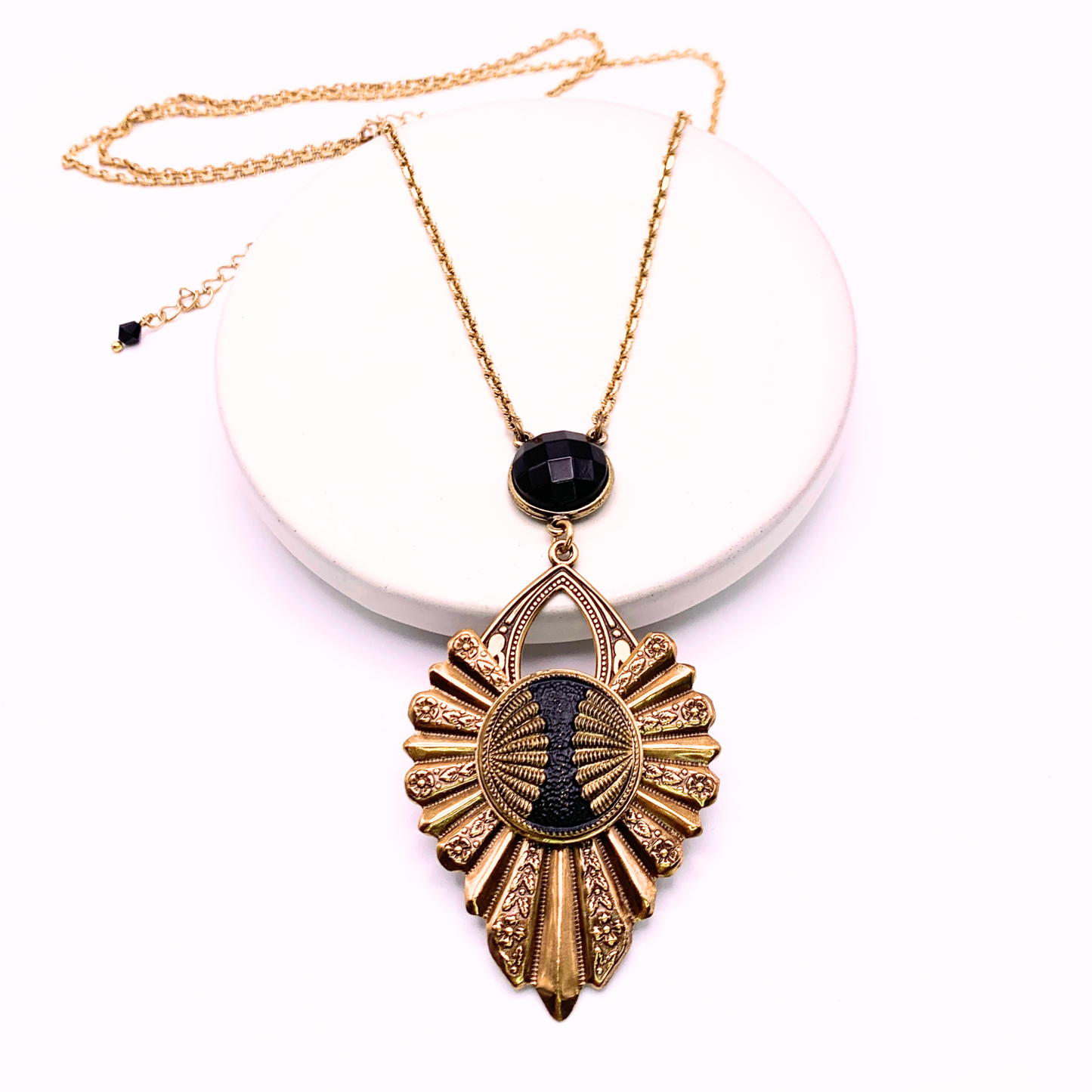 Jetta Necklace — Hand-crafted Vintage Necklaces by Boujoux