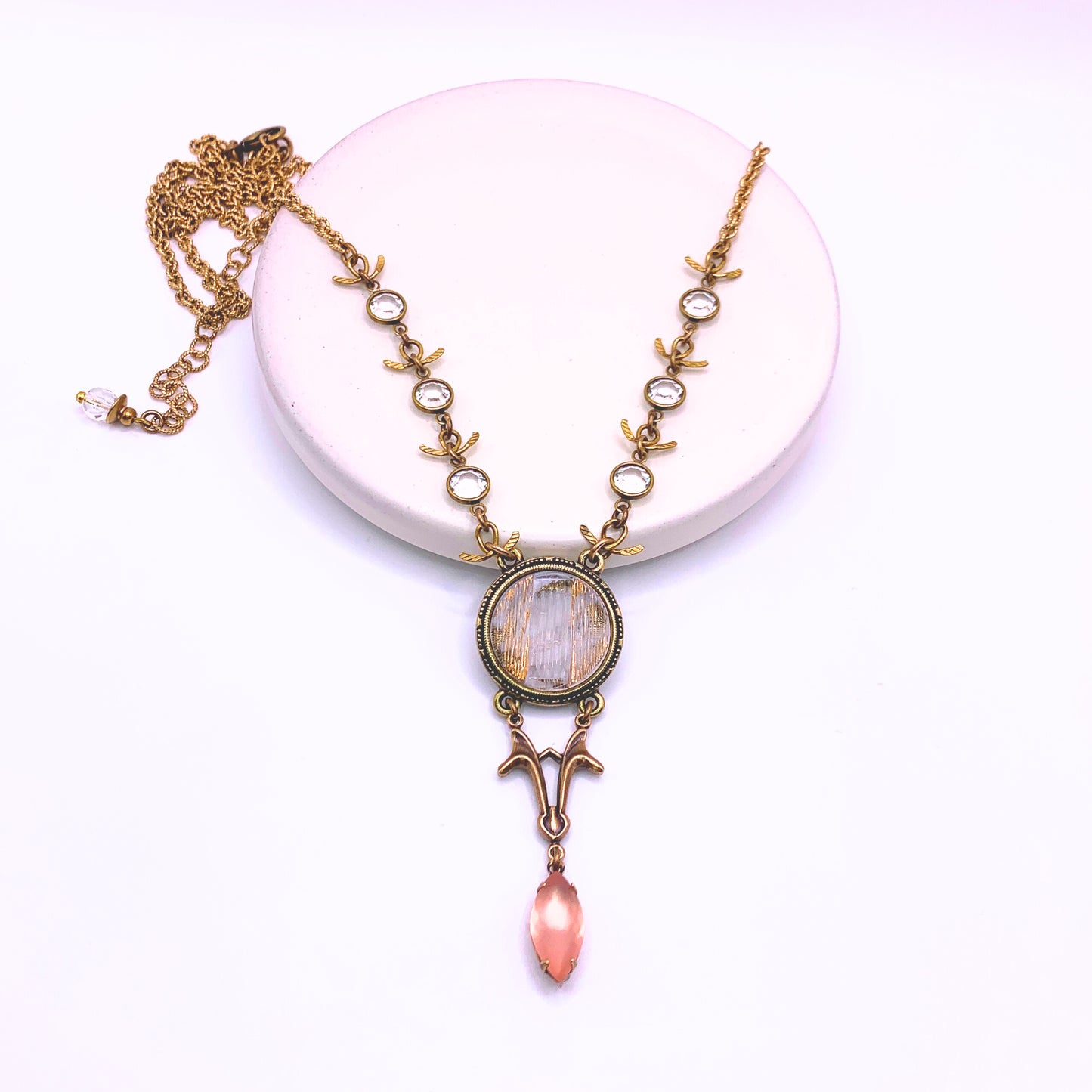 Linnea Necklace — Hand-crafted Vintage Necklaces by Boujoux