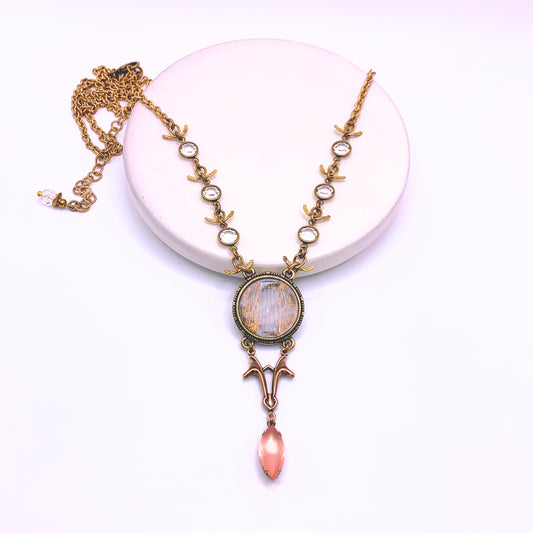 Linnea Necklace — Hand-crafted Vintage Necklaces by Boujoux