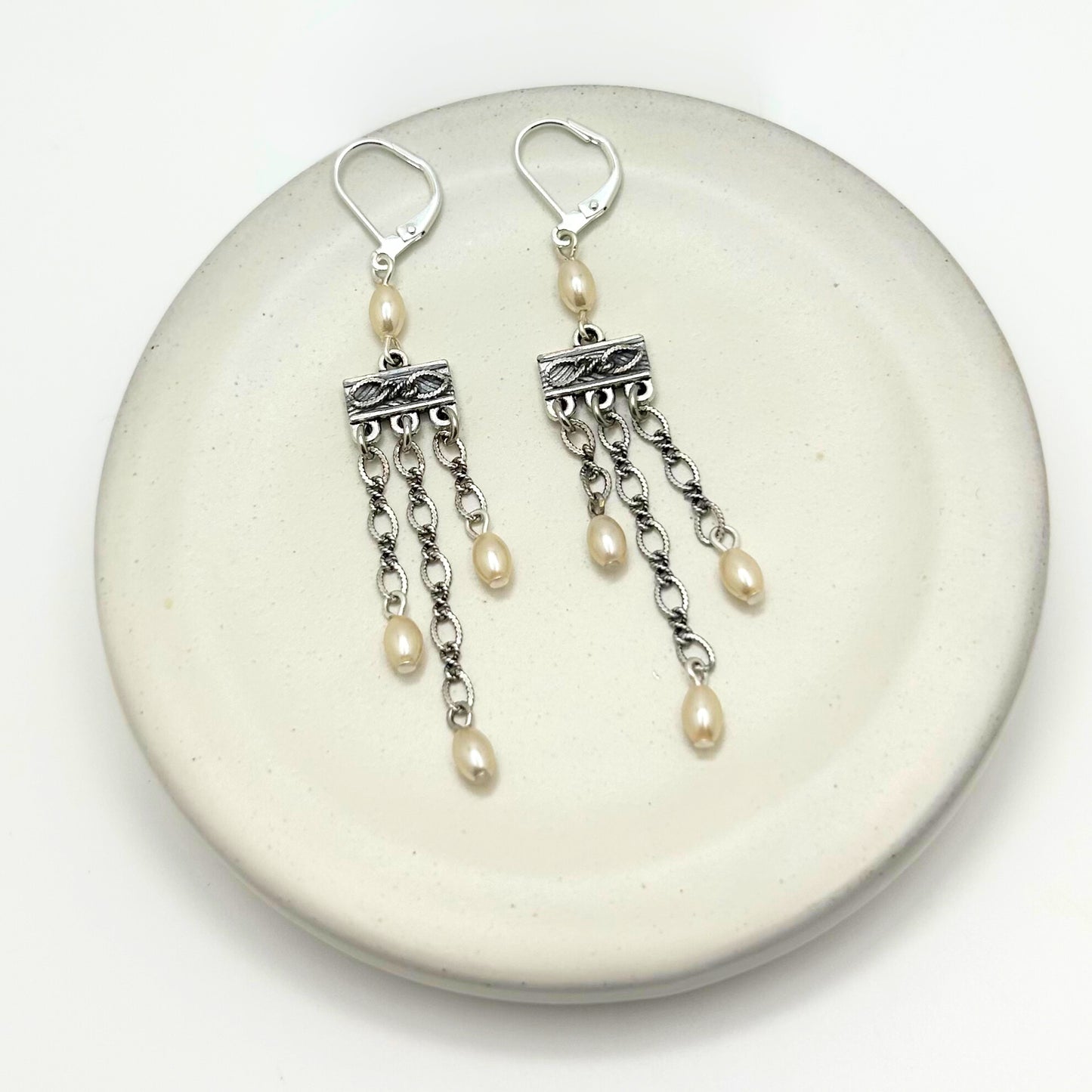Maisie Earrings | Hand-crafted Vintage Earrings by Boujoux