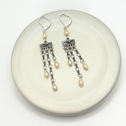 Maisie Earrings | Hand-crafted Vintage Earrings by Boujoux