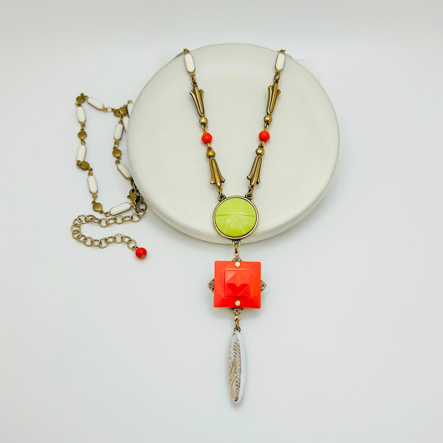 Maple Necklace | Hand-crafted Vintage Necklaces by Boujoux