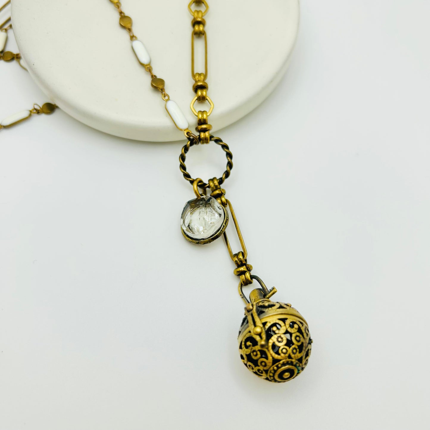 Nadia Necklace | Hand-crafted Vintage Necklaces by Boujoux