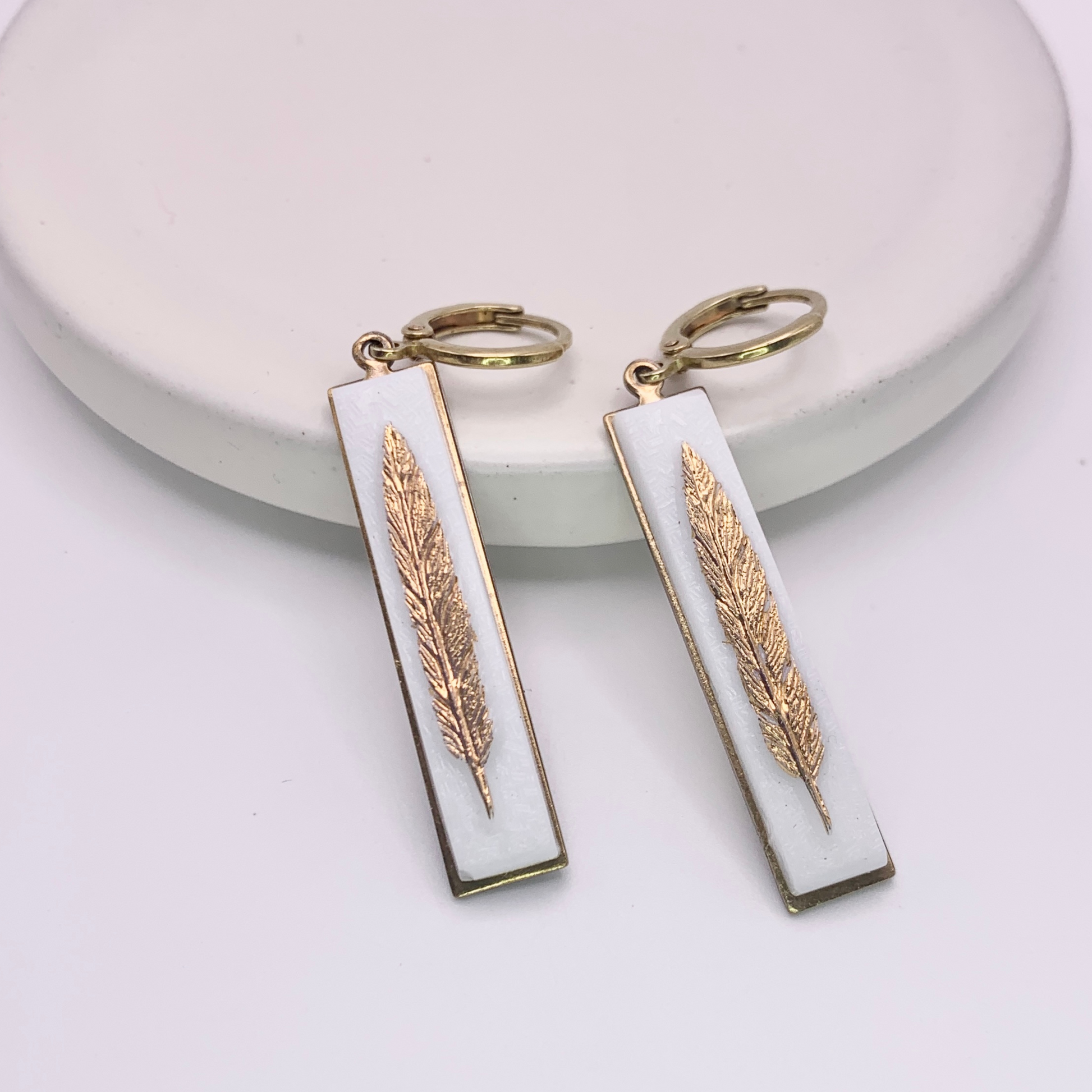 Oriel Earrings | Hand-crafted Vintage Earrings by Boujoux