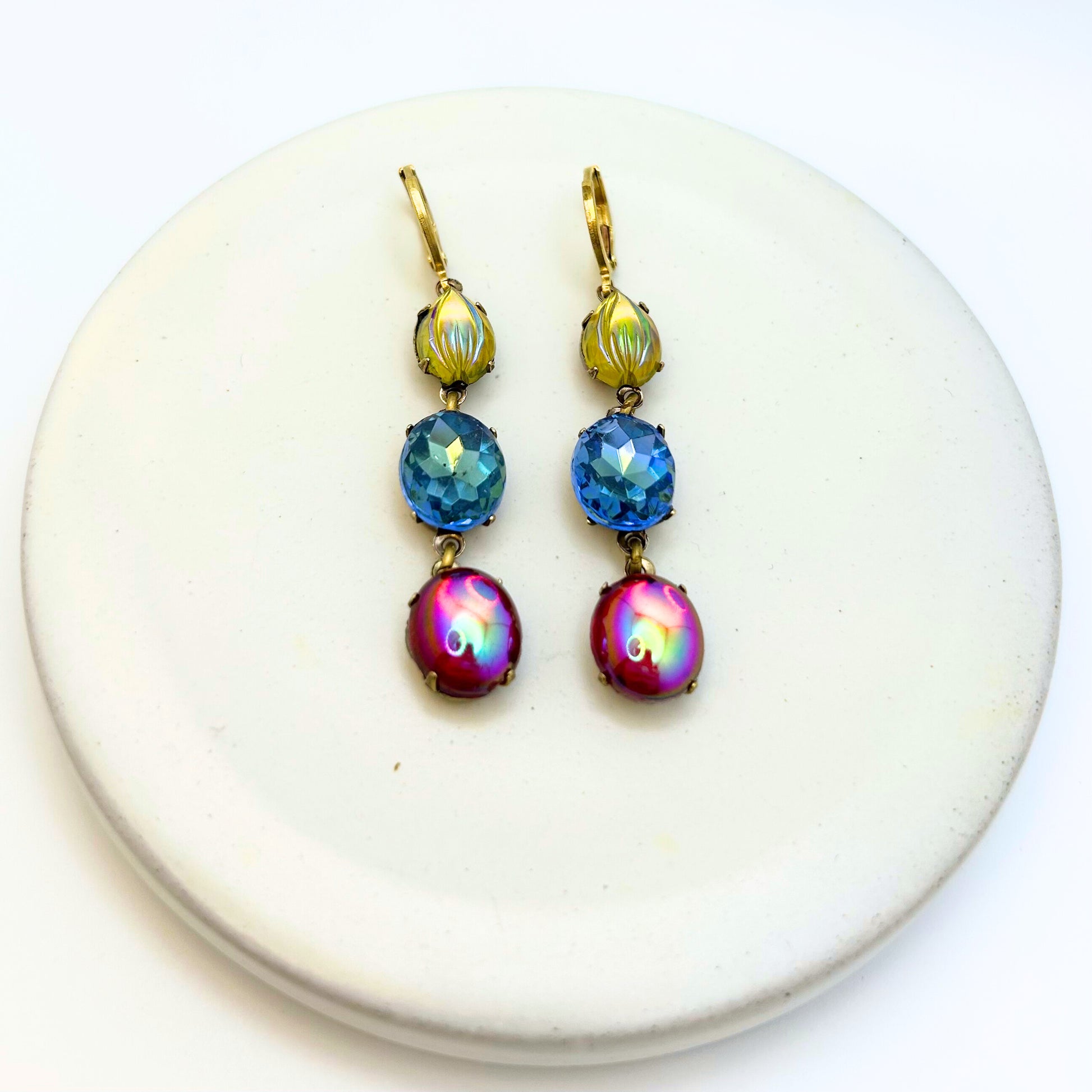 Persephone Earrings — Hand-crafted Vintage Earrings by Boujoux