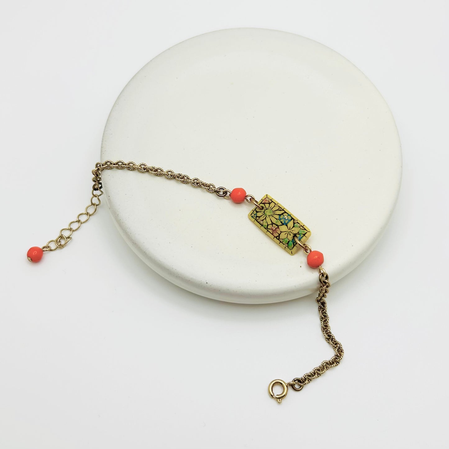 Petite Maple Bracelet | Hand-crafted Vintage Bracelets by Boujoux