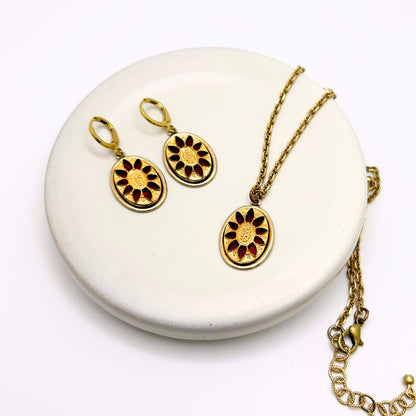 Petite Ruby Necklace