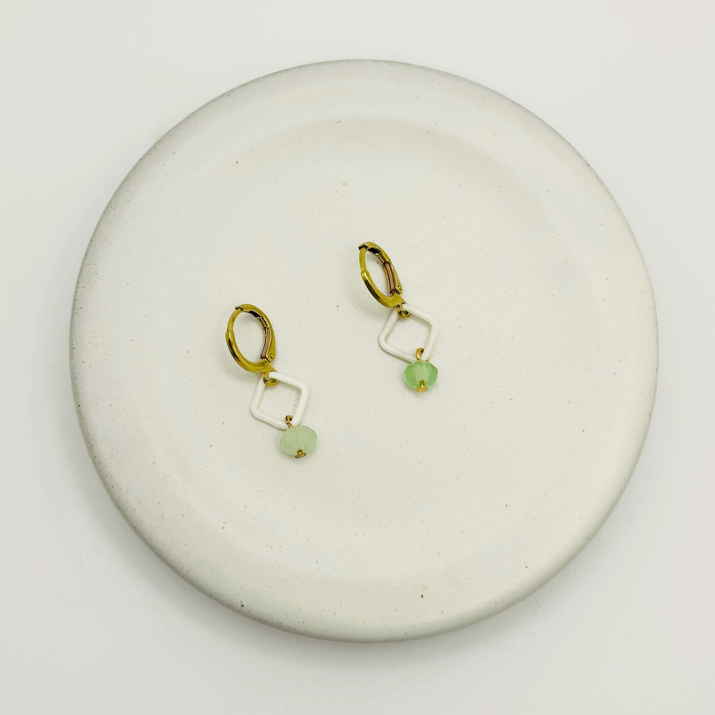 Petite Vera Earrings — Hand-crafted Vintage Earrings by Boujoux