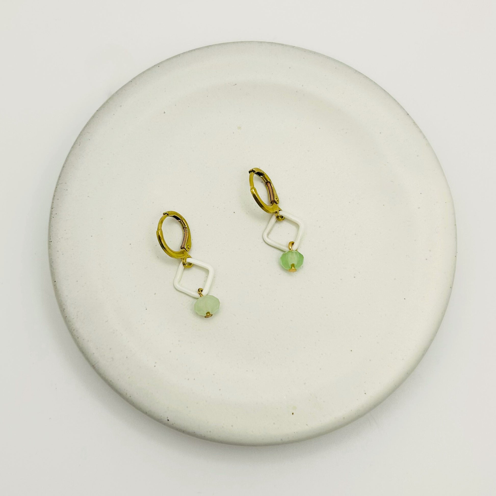 Petite Vera Earrings — Hand-crafted Vintage Earrings by Boujoux