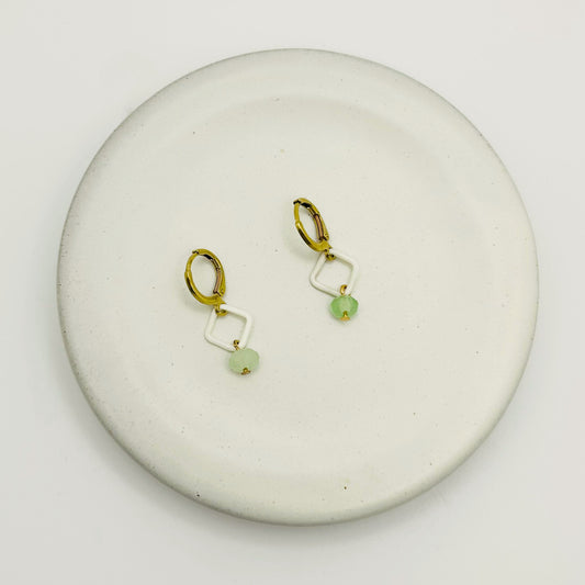 Petite Vera Earrings — Hand-crafted Vintage Earrings by Boujoux