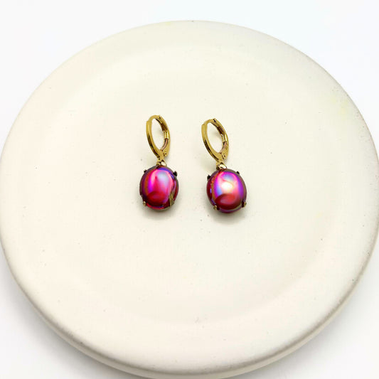 Poppy Earrings — Hand-crafted Vintage Earrings by Boujoux