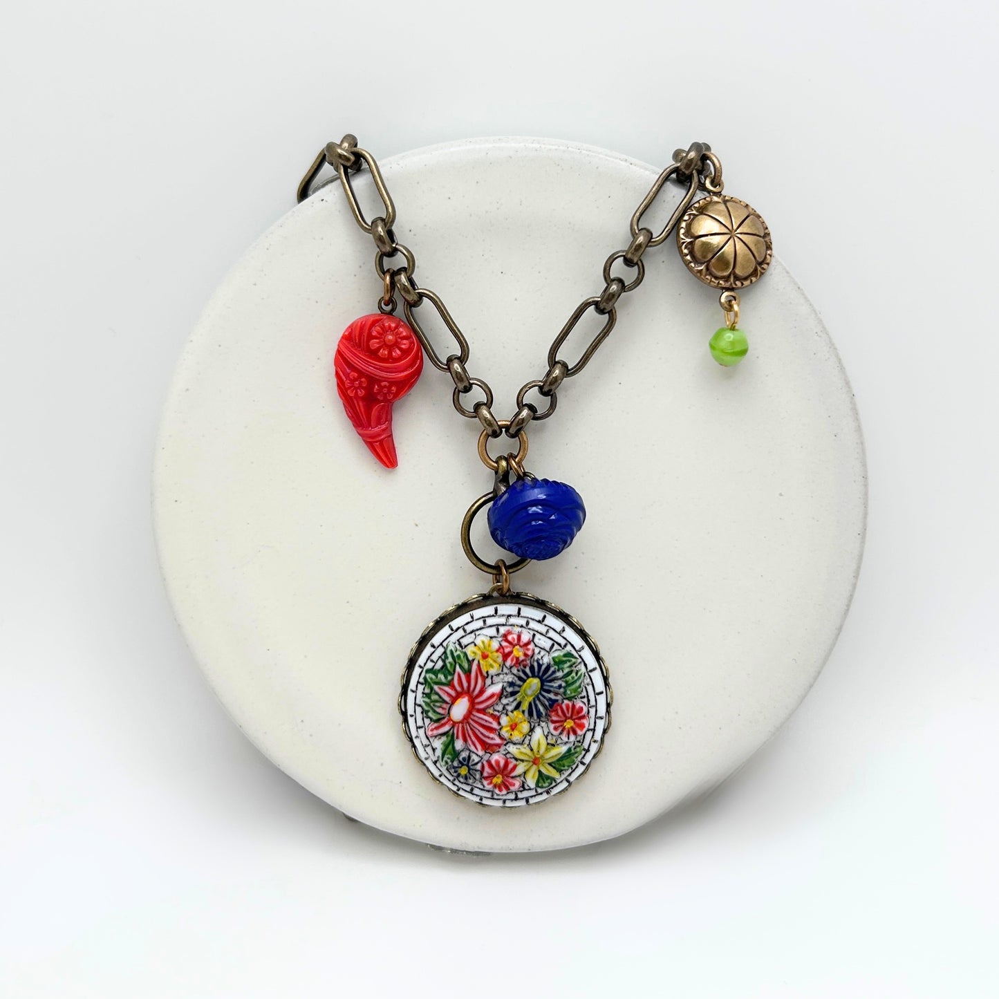 Primrose Necklace | Hand-crafted Vintage Necklaces by Boujoux