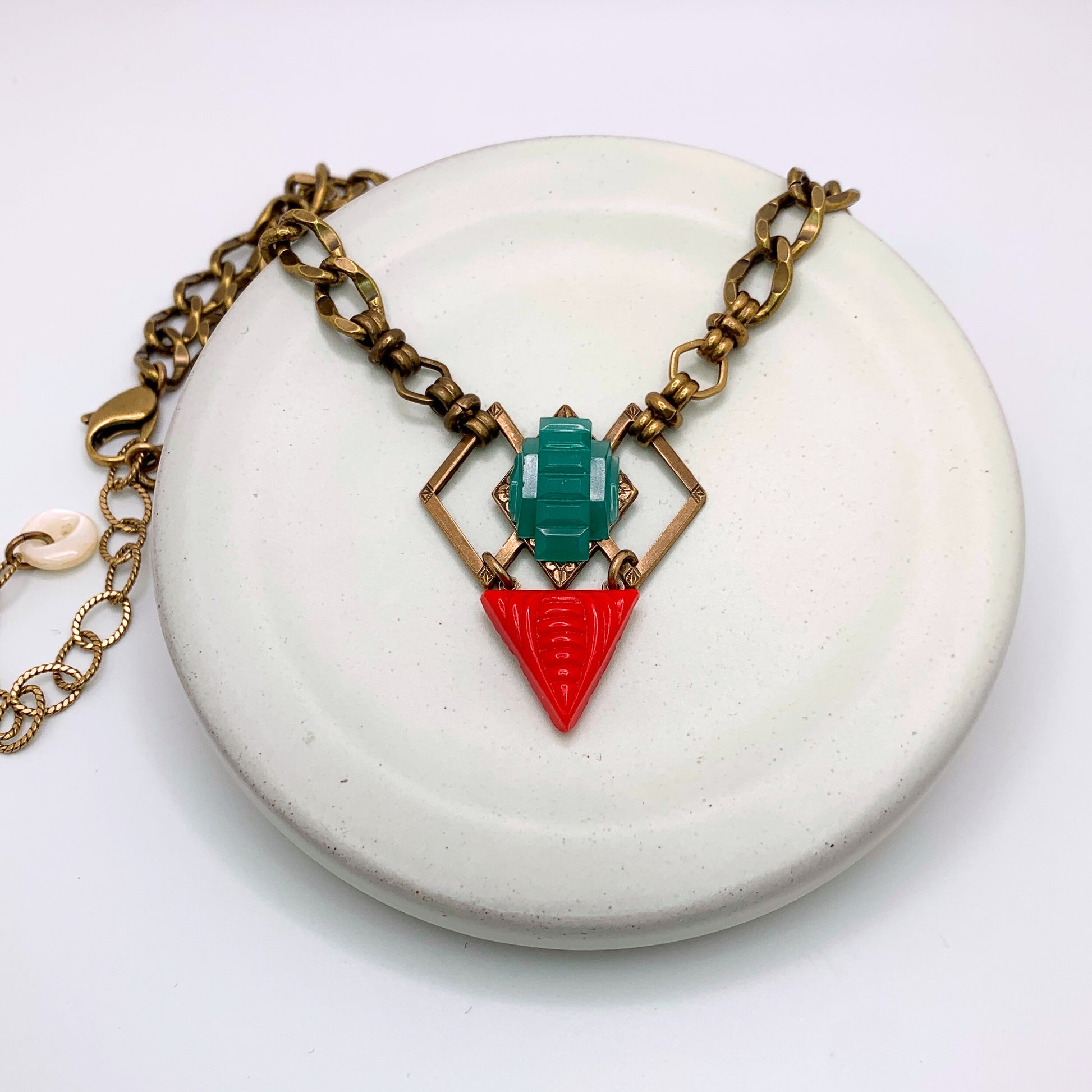 Rene Necklace — Hand-crafted Vintage Necklaces by Boujoux