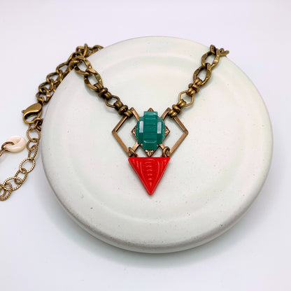 Rene Necklace — Hand-crafted Vintage Necklaces by Boujoux