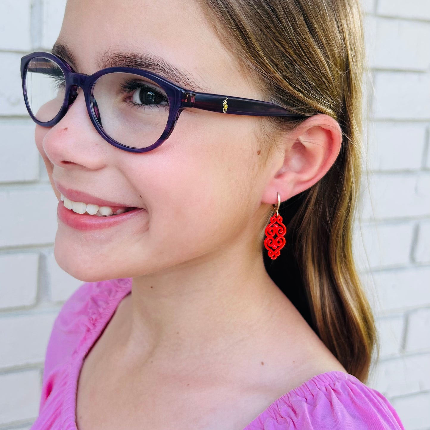 Rouge Earrings