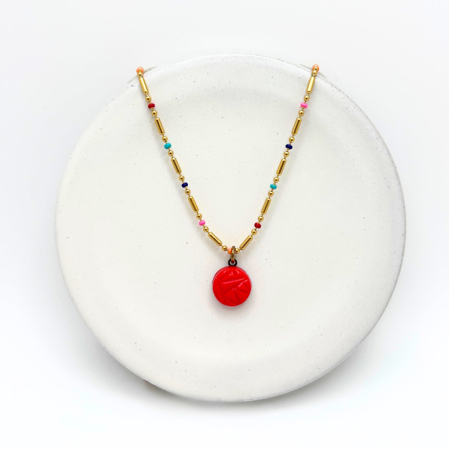 Rowan Necklace | Hand-crafted Vintage Necklaces by Boujoux