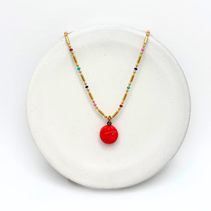 Rowan Necklace | Hand-crafted Vintage Necklaces by Boujoux