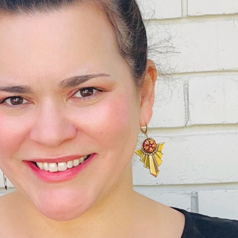Ruby Earrings