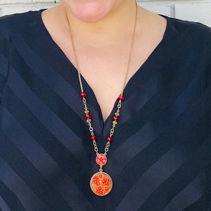 Ruby Necklace