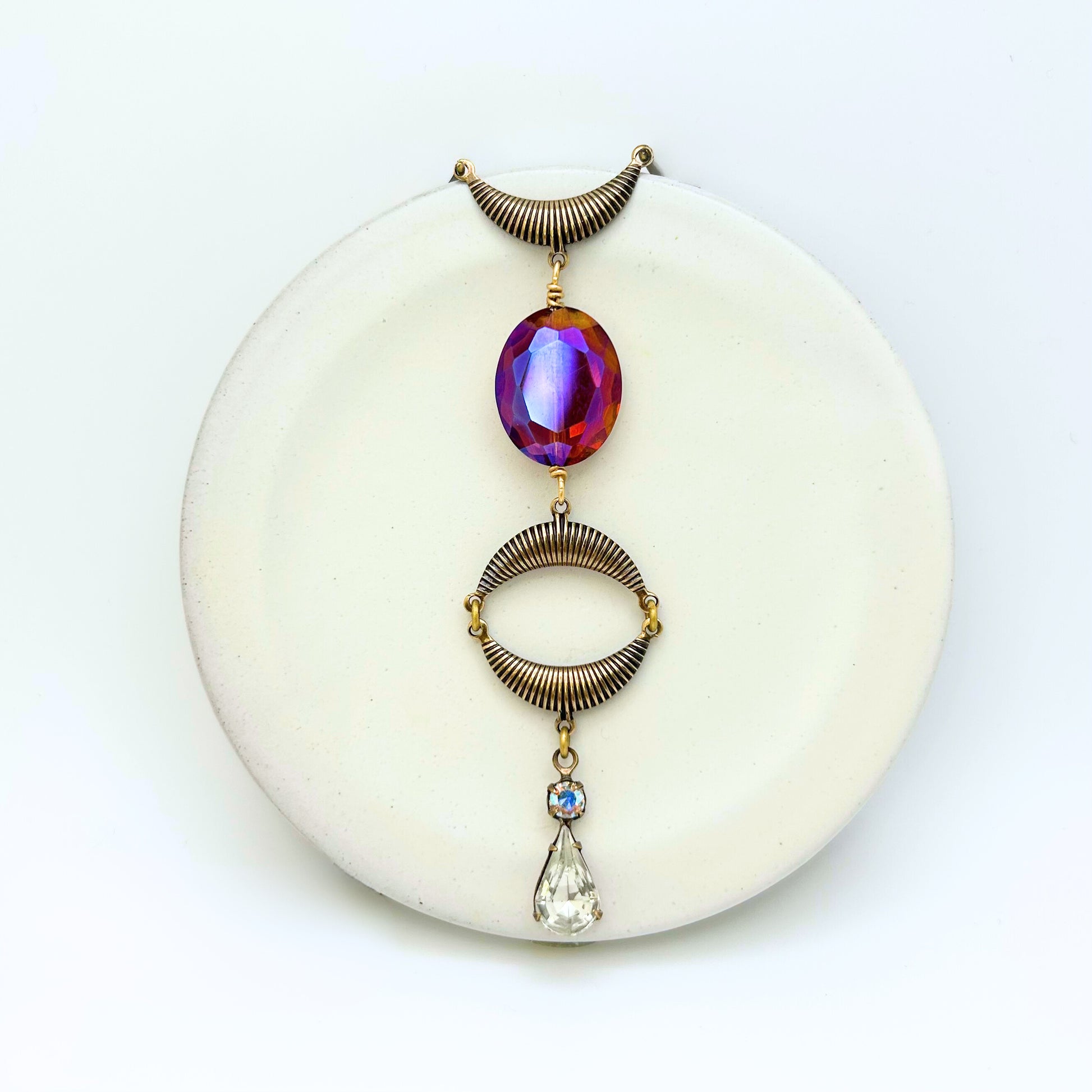 Seraphina Necklace — Hand-crafted Vintage Necklaces by Boujoux