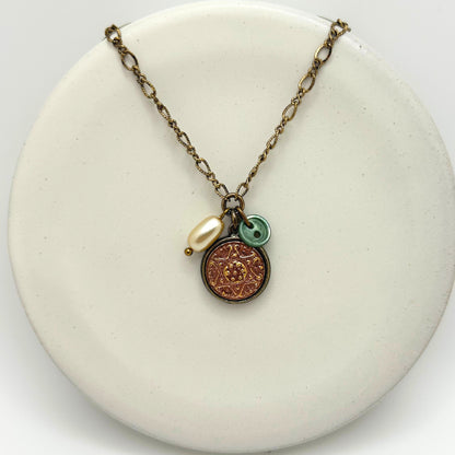 Stella Necklace | Hand-crafted Vintage Necklaces by Boujoux