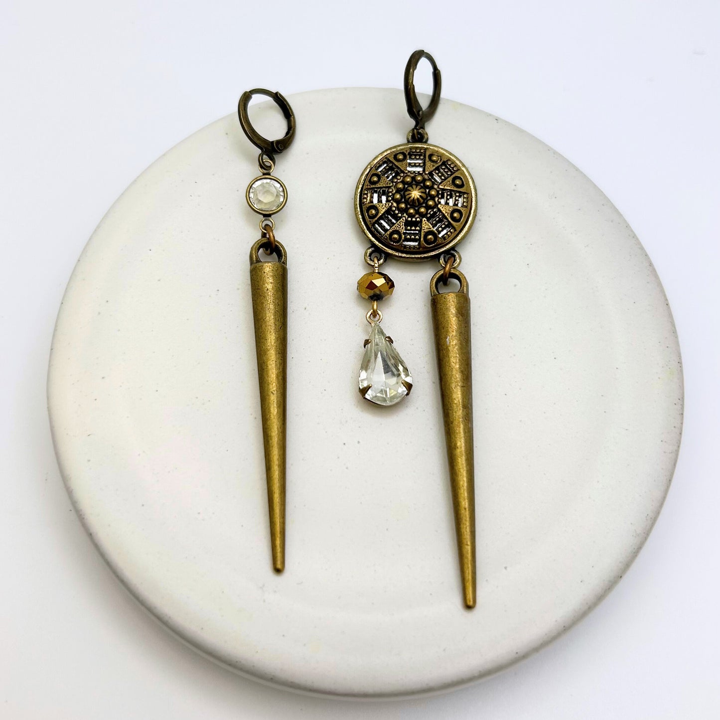 Tori Earrings | Hand-crafted Vintage Earrings by Boujoux