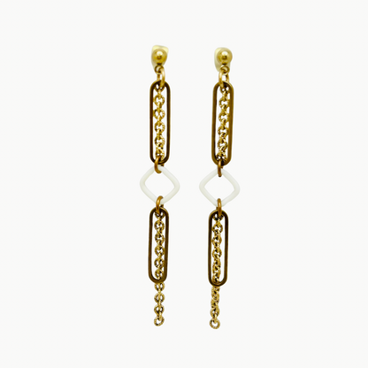 Vera Earrings — Hand-crafted Vintage Earrings by Boujoux
